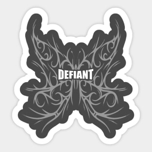 Tribal Inspired Butterfly - Defiant Sticker